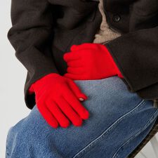 ウールカシミヤ スリット グローブ