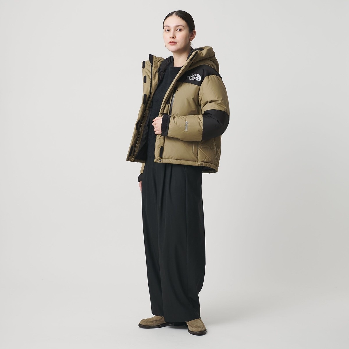 THE NORTH FACE＞ウィンドストッパー ダウンシェル コート