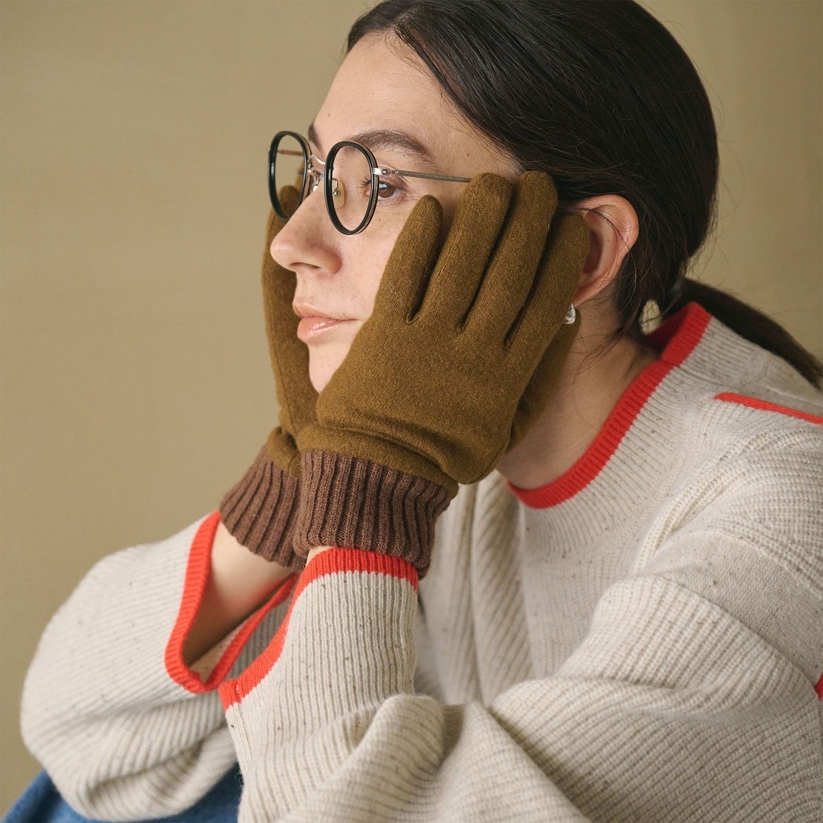 WILLIAM BRUNTON SLOBE別注 ロンググローブ WB25-08 | スローブ イエナ