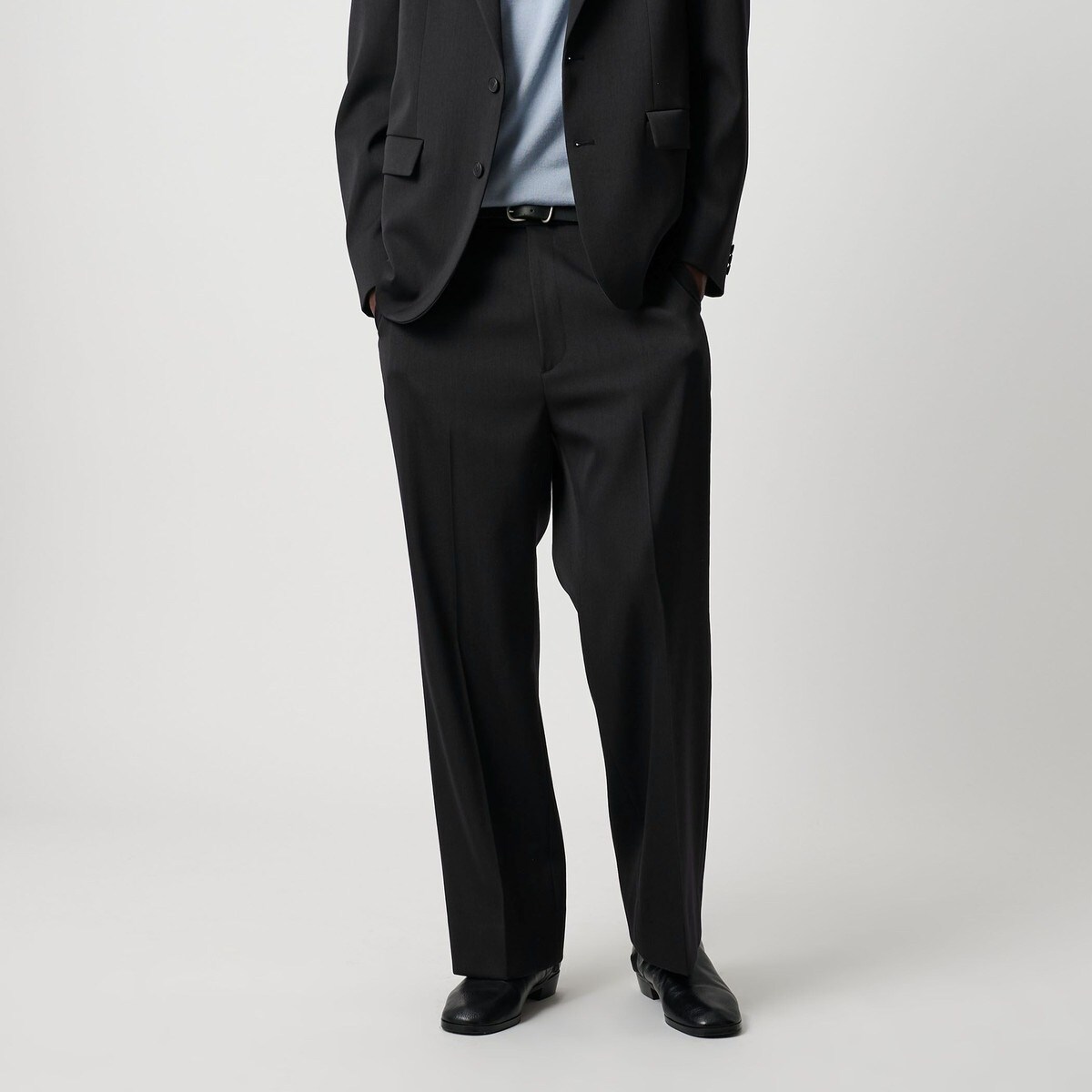 [�}���C]���C�g �u�J�e�B�� �g���E�U�[ NO.9 �Z�b�g�A�b�v�Ή�/�r���[�e�B�[�����[�X ���i�C�e�b�h�A���[�Y�iBEAUTY&YOUTH�j BLACK