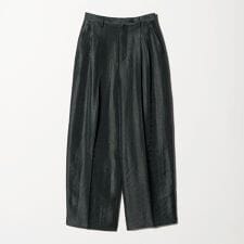 レーヨンブレンド グロス カーブパンツ