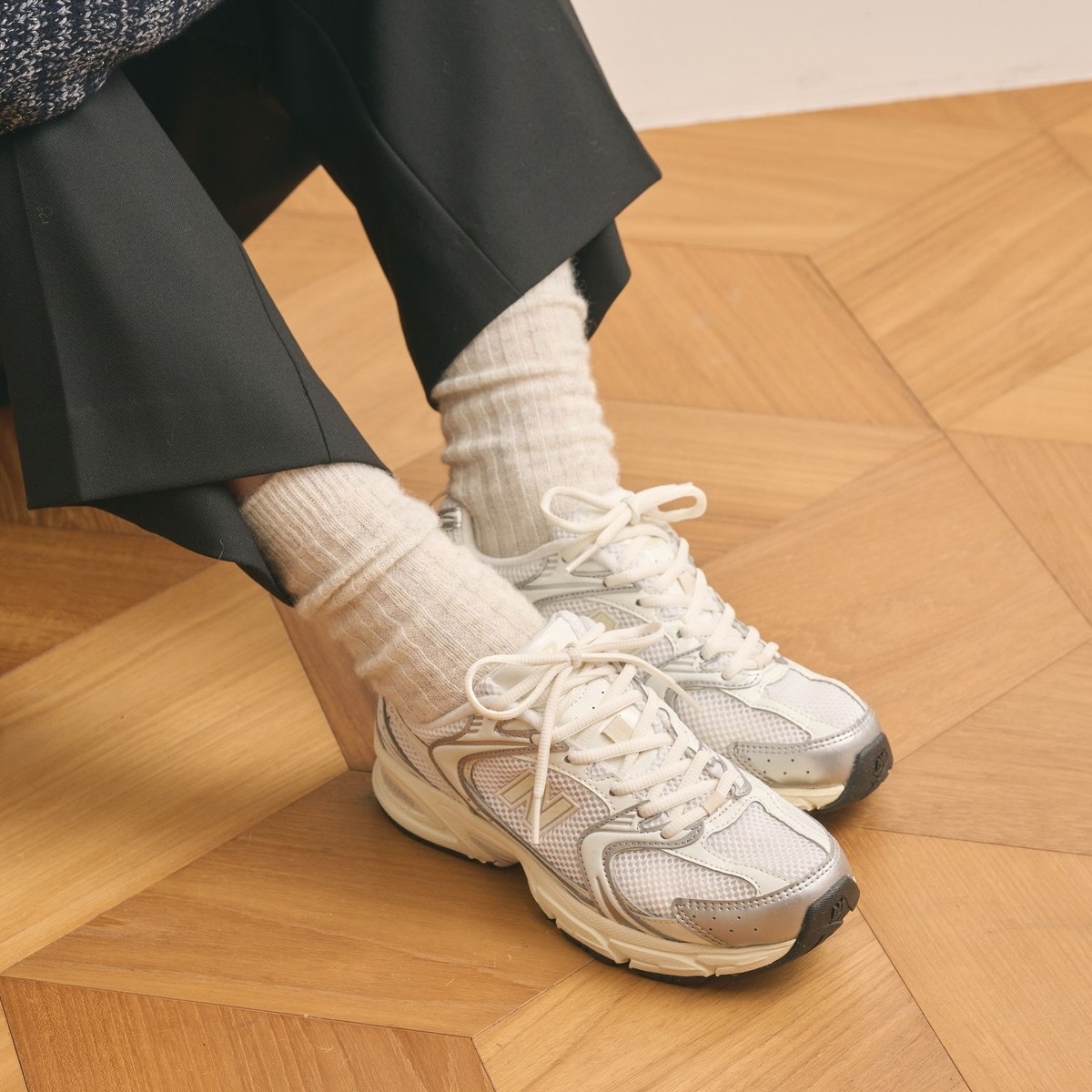 [}C]New BalanceU530 NEW/Xj[J[/r[eB[[X iCebhA[YiBEAUTY&YOUTHj NATURAL