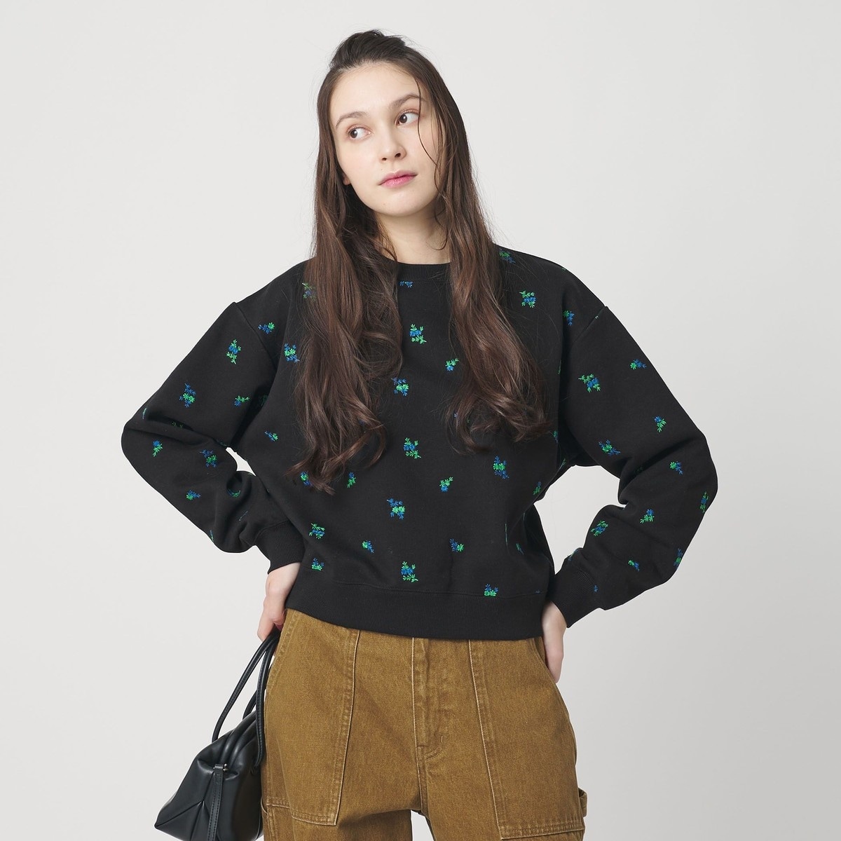 dahl'ia＞ホイルプリント スウェットプルオーバー | ビューティー