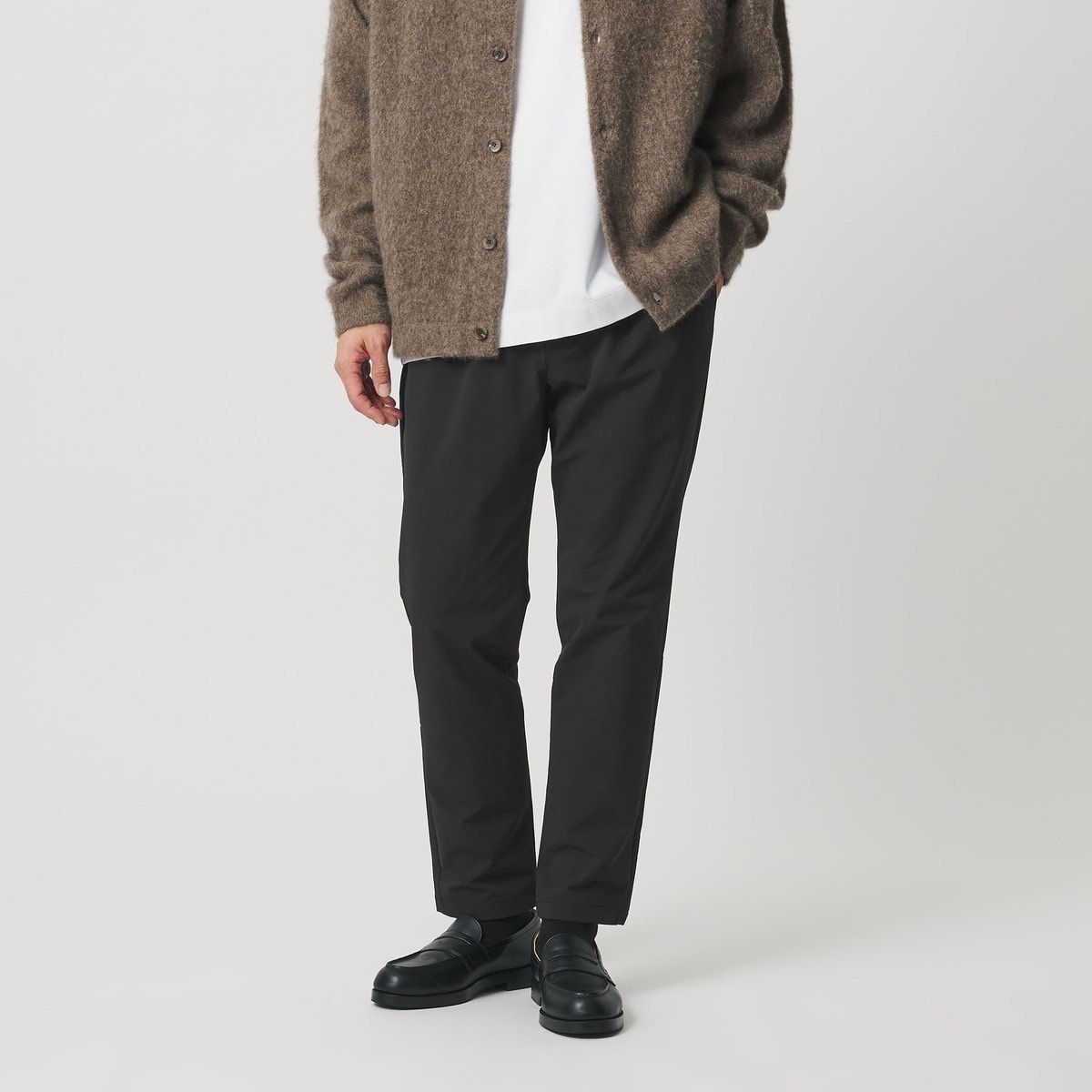 エコフルフラン 1プリーツ テーパード パンツ NO.5 セットアップ対応