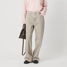 【別注】＜upper hights＞THE NIECE MID RISE デニムパンツ