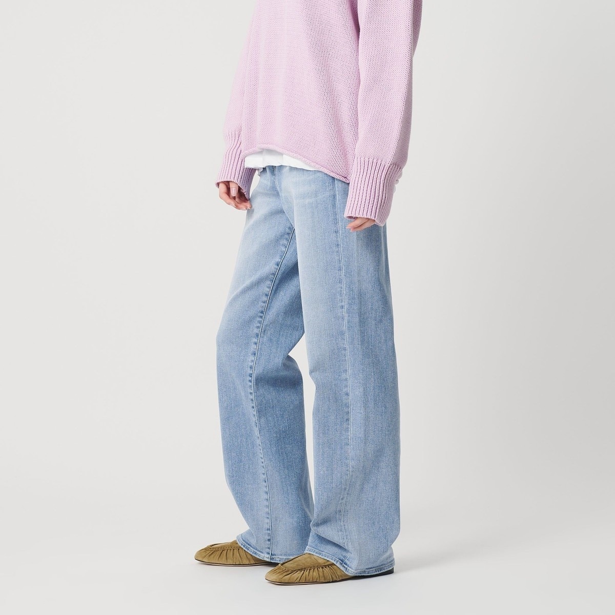 BONNY WOVEN＞ペイント デニムパンツ | ビューティー＆ユース