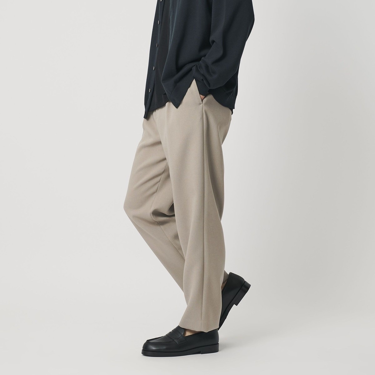 アルガン TR 1プリーツ テーパード パンツ NO.7 | ビューティー