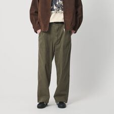 ヘリンボーン ツイル ベイカーパンツ