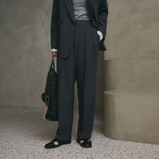 2タックテーパードパンツ 吸水速乾 防シワ UV