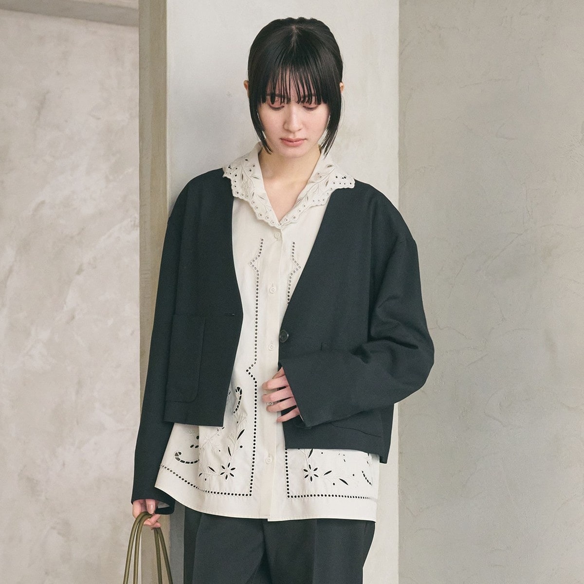 エンブロイダリーカラー シャツ | ビューティー＆ユース ユナイテッド