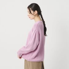 フェード クルーネックニットプルオーバー