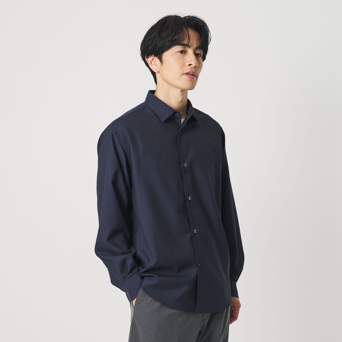 尾州 TW シャンブレー レギュラー シャツ GRANDE TAPERD型
