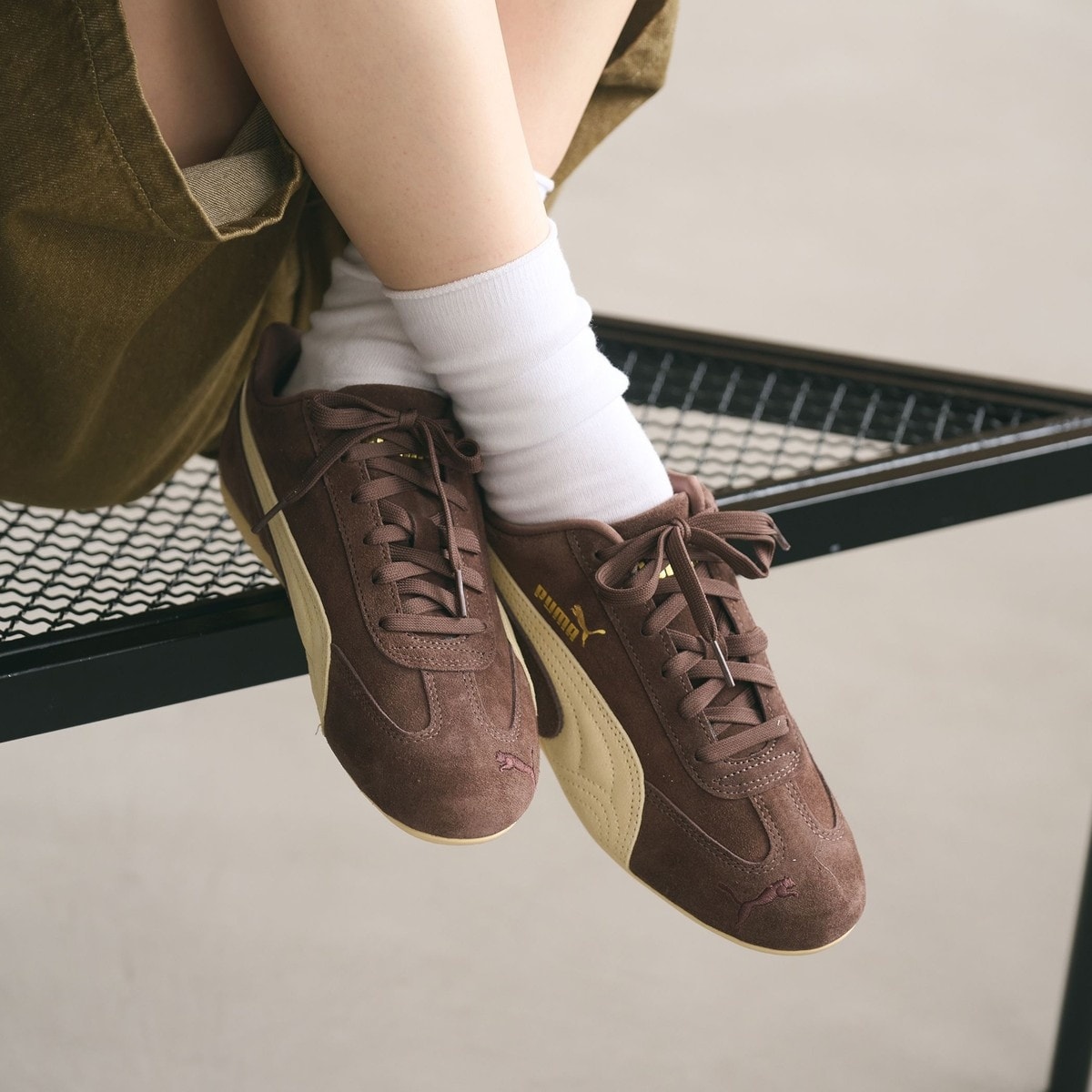 ■BEAUTY&YOUTH別注アイテム■ PUMA SPEEDCAT 別注】＜PUMA＞SPEEDCAT GO スニーカー（スニーカー）｜PUMA（プーマ