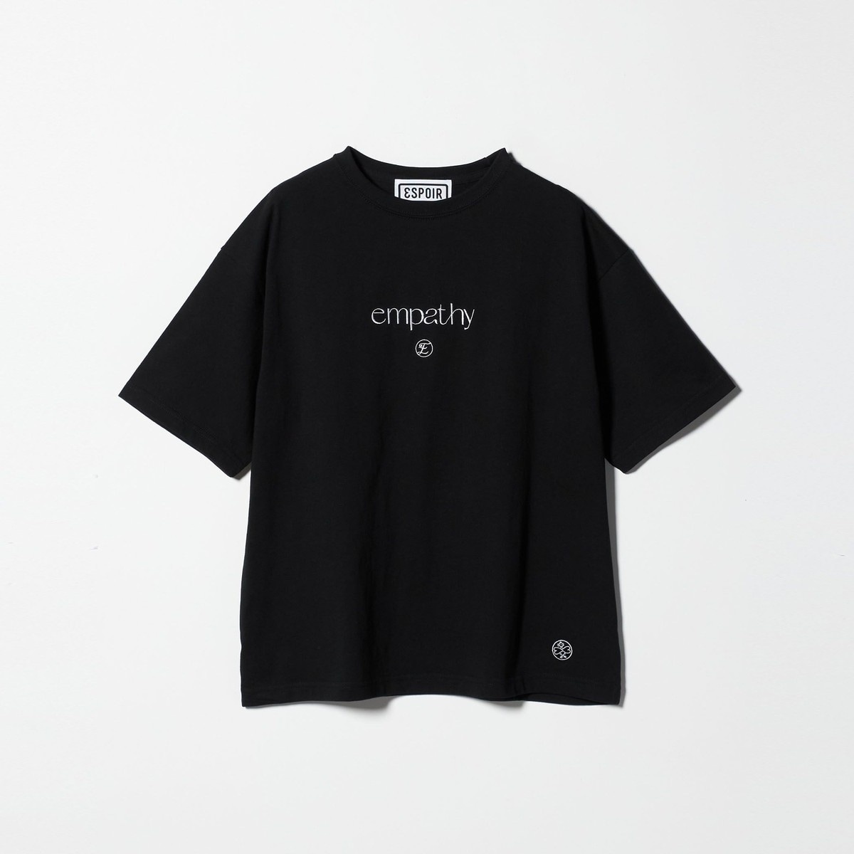 [�}���C]��ESPOIR��EMPATHY T�V���c/�r���[�e�B�[�����[�X ���i�C�e�b�h�A���[�Y�iBEAUTY&YOUTH�j BLACK