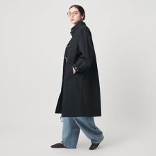 コットンナイロン オックスフォード モッズコート
