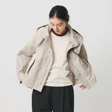 グログランフード マウンテンパーカー ウォッシャブル はっ水