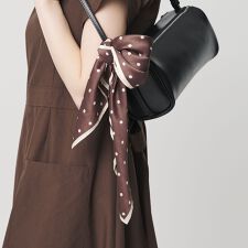 ポリエステル ドット スカーフ