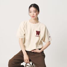 【別注】＜Champion＞ロゴスウェット ショートスリーブ プルオーバー