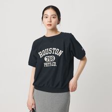 【別注】＜Champion＞ロゴスウェット ショートスリーブ プルオーバー