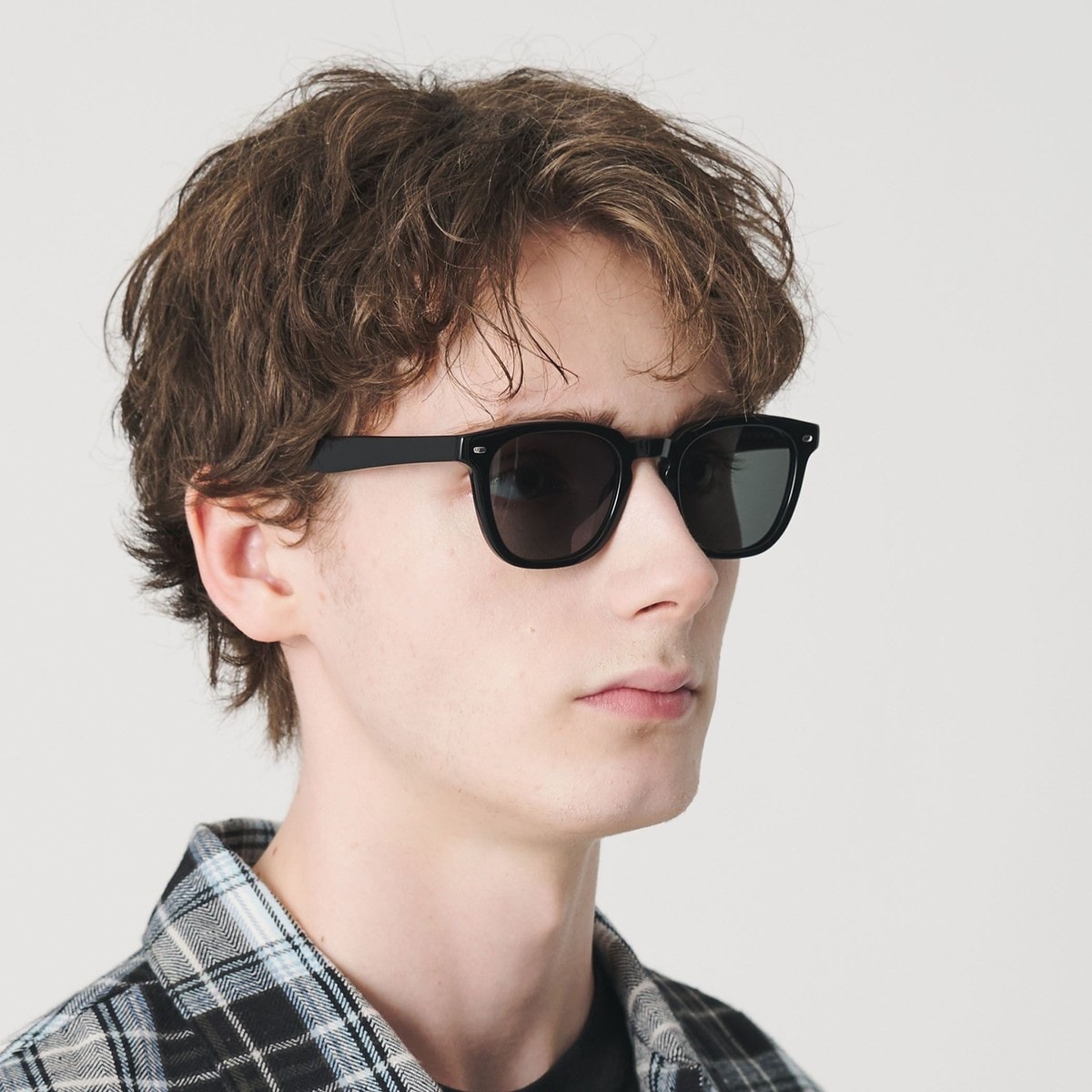 [�}���C]�y�ʒ��z��KANEKO OPTICAL�i���q�ዾ�j��Modern ���_�� �T���O���X/�r���[�e�B�[�����[�X ���i�C�e�b�h�A���[�Y�iBEAUTY&YOUTH�j BLACK