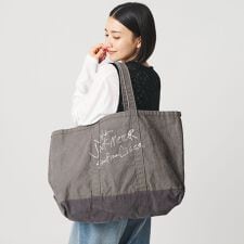 【別注】＜J.J. mercer＞キャンバス ウォッシュド トートバッグ