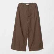 ＜MEYAME＞サイドライン ワイドパンツ