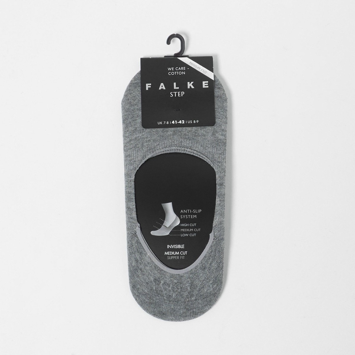 [�}���C]��FALKE���X�e�b�v �C���r�W�u�� �\�b�N�X �~�f�B�A�� �J�b�g/�r���[�e�B�[�����[�X ���i�C�e�b�h�A���[�Y�iBEAUTY&YOUTH�j LT.GRAY