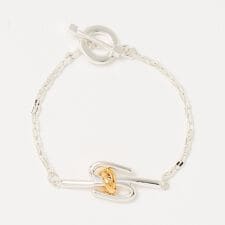 ＜LAPUIS＞Connect Coil ブレスレット