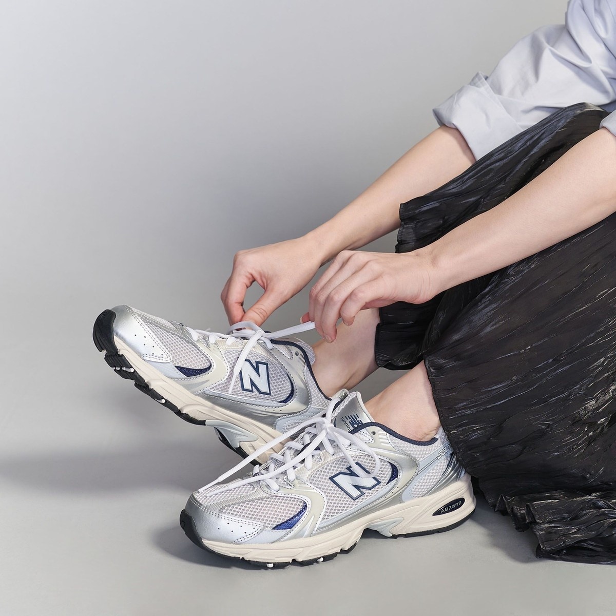 [�}���C]��New Balance��MR530KA �X�j�[�J�[/�r���[�e�B�[�����[�X ���i�C�e�b�h�A���[�Y�iBEAUTY&YOUTH�j NAVY