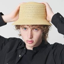 ＜GRILLO＞ペーパー バケット ハット