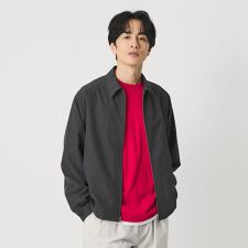 KOMATSU PACK ジップ アップ シャツ セットアップ対応 撥水 ウォッシャブル