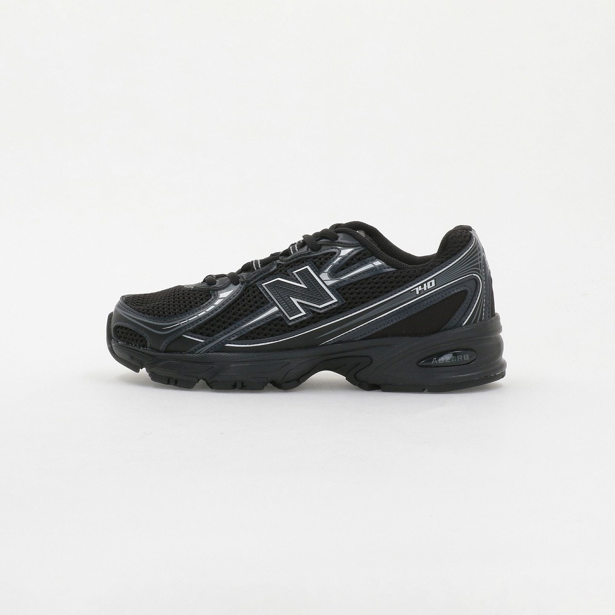 [�}���C]��New Balance��U740 BM2 �X�j�[�J�[/�r���[�e�B�[�����[�X ���i�C�e�b�h�A���[�Y�iBEAUTY&YOUTH�j BLACK
