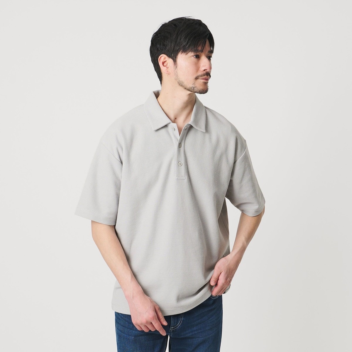 [�}���C]�yWEB���� WARDROBE SMART�z�G�A���[ �J�m�R �|���V���c�y�R�ۖh�L�EUV�J�b�g�z/�r���[�e�B�[�����[�X ���i�C�e�b�h�A���[�Y�iBEAUTY&YOUTH�j LT.GRAY