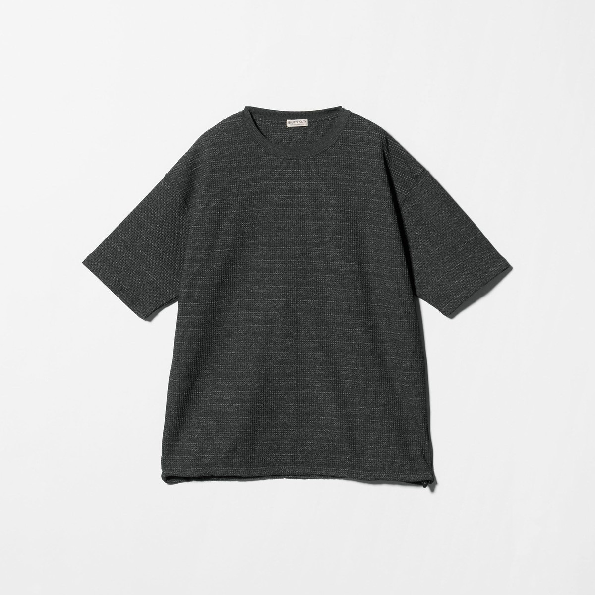 【新品、未使用】6BEAUTY&YOUTH サーマル テック サーマル アジャスト クルーネック Tシャツ | ビューティー