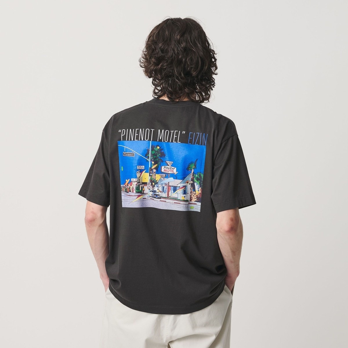 別注】＜EIZIN SUZUKI＞PINENOT MOTEL プリント Tシャツ
