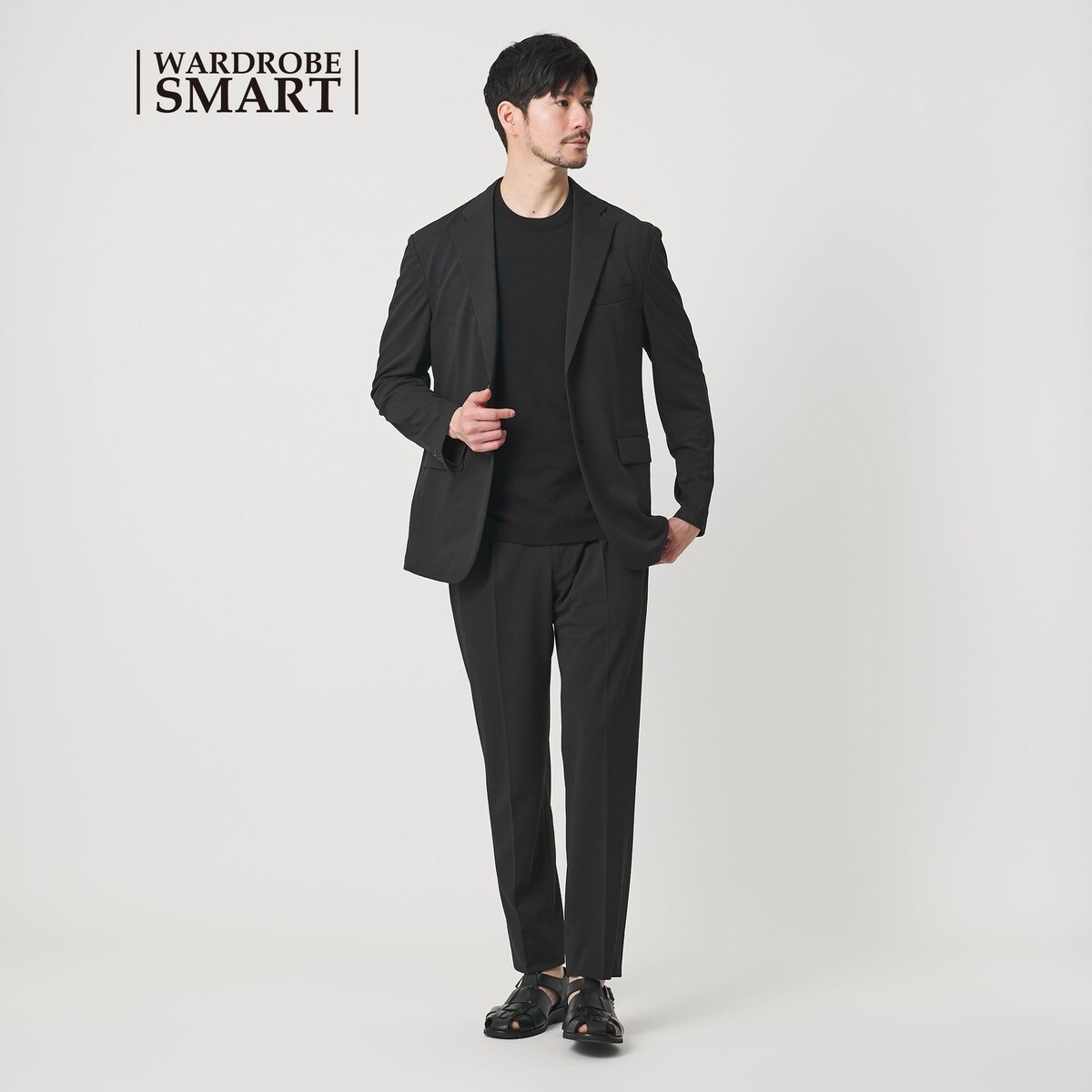 WEB限定 WARDROBE SMART】エアリーピケ コンフォート セットアップ 