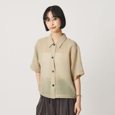 ポリエステル メッシュ ショートスリーブシャツ | ビューティー 