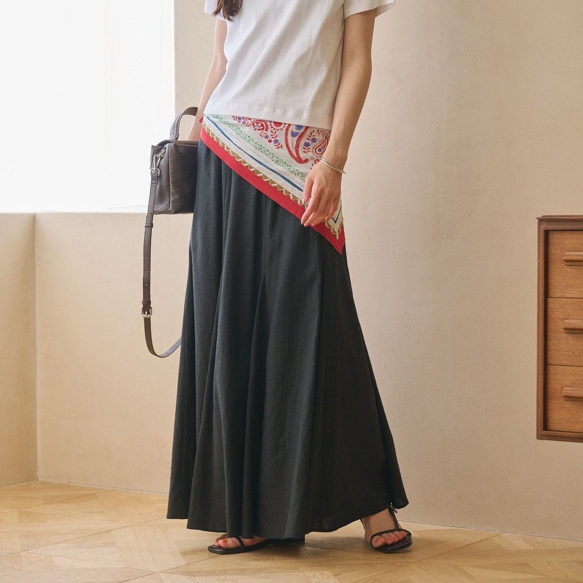 レディース BEAUTY&YOUTH UNITED ARROWS 麻ブレンド セットアップ