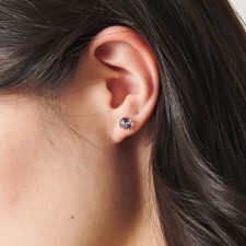 ＜BAITS＞ミスティックトパーズ ピアス/6mm