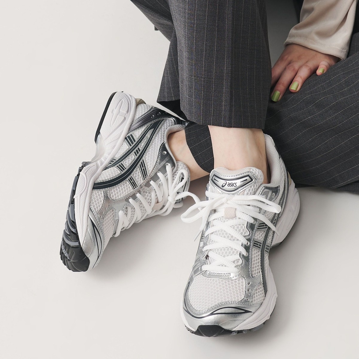 [�}���C]��asics��GEL-KAYANO 14 �X�j�[�J�[/�r���[�e�B�[�����[�X ���i�C�e�b�h�A���[�Y�iBEAUTY&YOUTH�j WHITE
