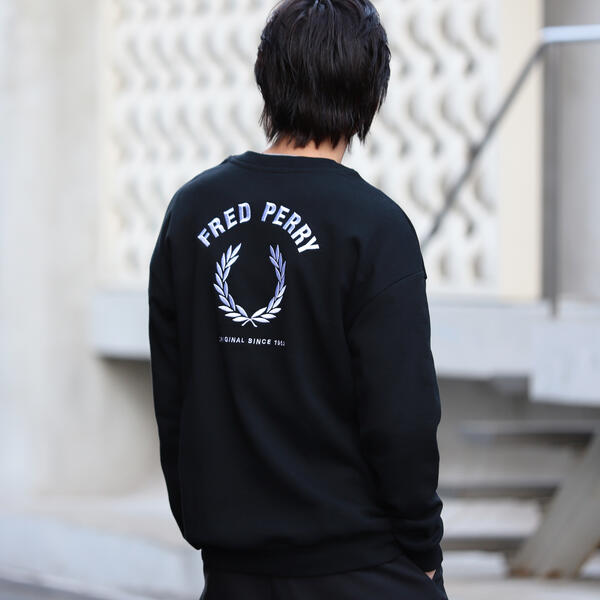 FRED PERRY×BEAMS / 別注 Graphic Sweat Shirt | 11134284060