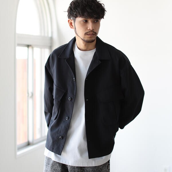 BEAMS ／ ワイド ショート ファティーグ ジャケット