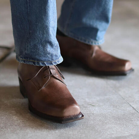 SENDRA × VAPORIZE / 別注 Square Plain Toe Shoes | マルイウェブチャネル 