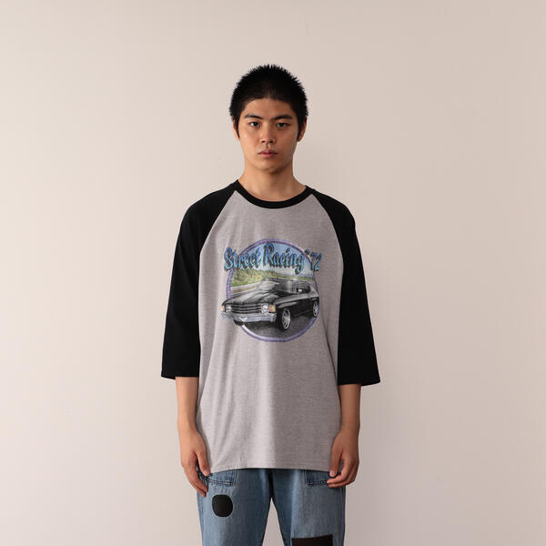 ＶＡＰＯＲＩＺＥ × ＳＫＮＹ ／ 別注 Ｒａｇｌａｎ Ｔ－ｓｈｉｒｔ