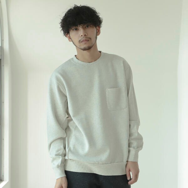 BEAMS / リバースシーム クルーネック スウェット | マルイ