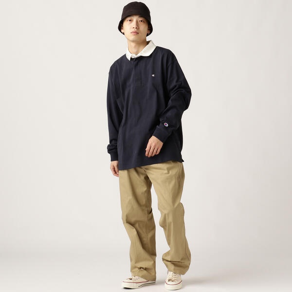 Ｃｈａｍｐｉｏｎ × ＢＥＡＭＳ ／ 別注 ラガーシャツ | 11120168411