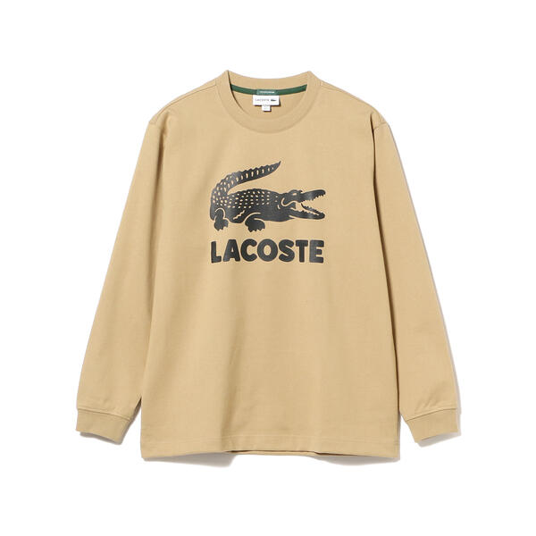 特価国産 LACOSTE - LACOSTE × BEAMS 別注 ビッグワニプリント 長袖 T