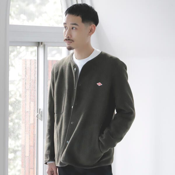 ＤＡＮＴＯＮ × ＢＥＡＭＳ ／ 別注 フリース カーディガン