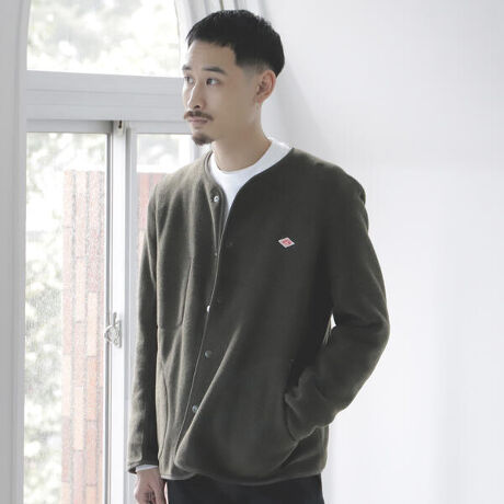 DANTON × BEAMS ／ 別注 フリース カーディガン | マルイ 
