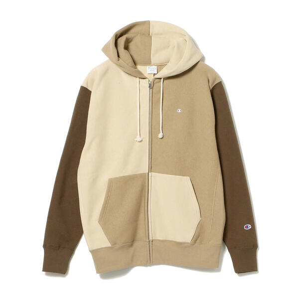 Ｃｈａｍｐｉｏｎ × ＢＥＡＭＳ ／ 別注 パネル ジップ パーカ